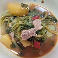 新手 东北韩式酱汤