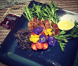 红酒熏鸡肉沙拉#丘比轻食厨艺大赛#的做法