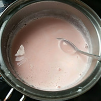 粉红奶冻的做法图解3