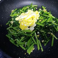 #时令蔬菜最养人#茼蒿炒鸡蛋的做法图解9