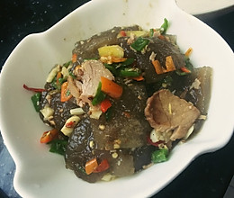 超Q弹超下饭的农家菜红薯粉粑粑的做法