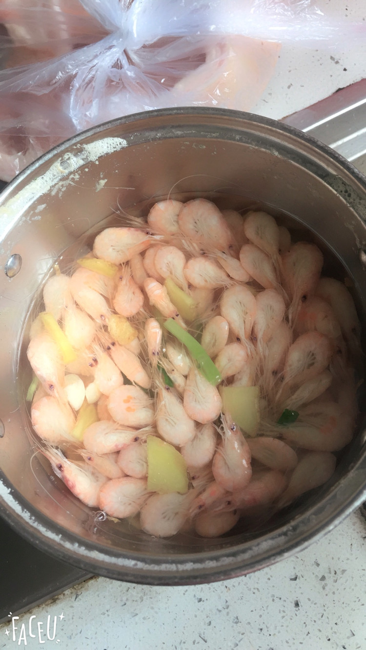水煮白虾的做法