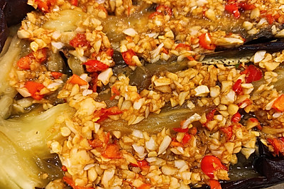 ‼️好吃的流泪的蒜香茄子㊙️烤箱版