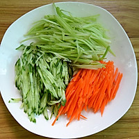 蔬菜黄金卷的做法图解3