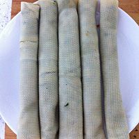 糯米豆皮卷的做法图解2