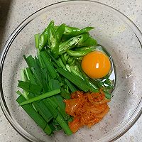 泡菜饼的做法图解2