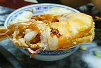 金银蒜蒸大虾的做法