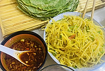 营养菠菜煎饼的做法