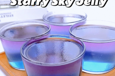 梦幻星空果冻杯，水嫩Q滑，香甜清爽，浪漫治愈