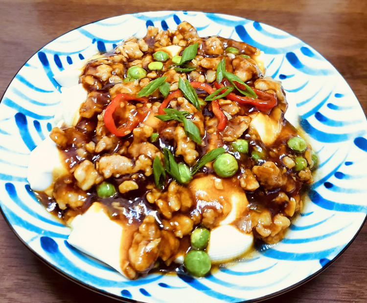 非常下饭肉末盖嫩豆腐越吃越过瘾的做法