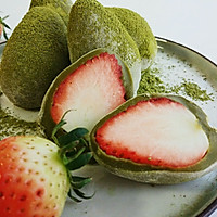 抹茶草莓大福#盛年锦食•忆年味#的做法图解11