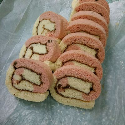 朱古力酸奶提子蛋糕卷