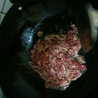 萝卜丝炒牛肉的做法图解4