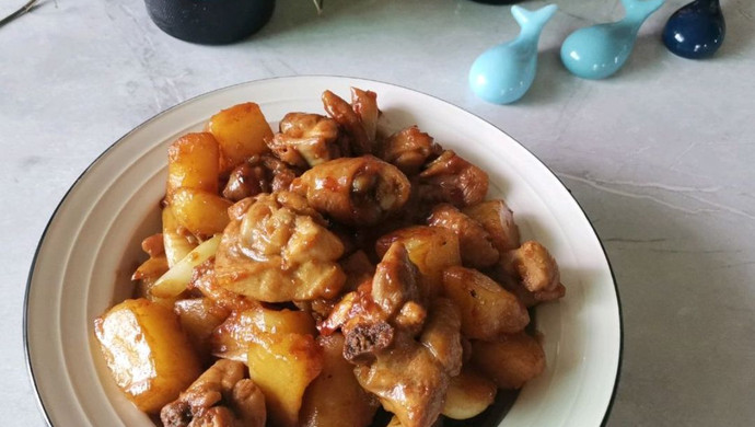 食堂人气菜——土豆烧鸡腿