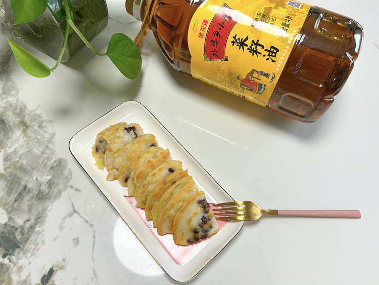 红豆糯米饼的做法