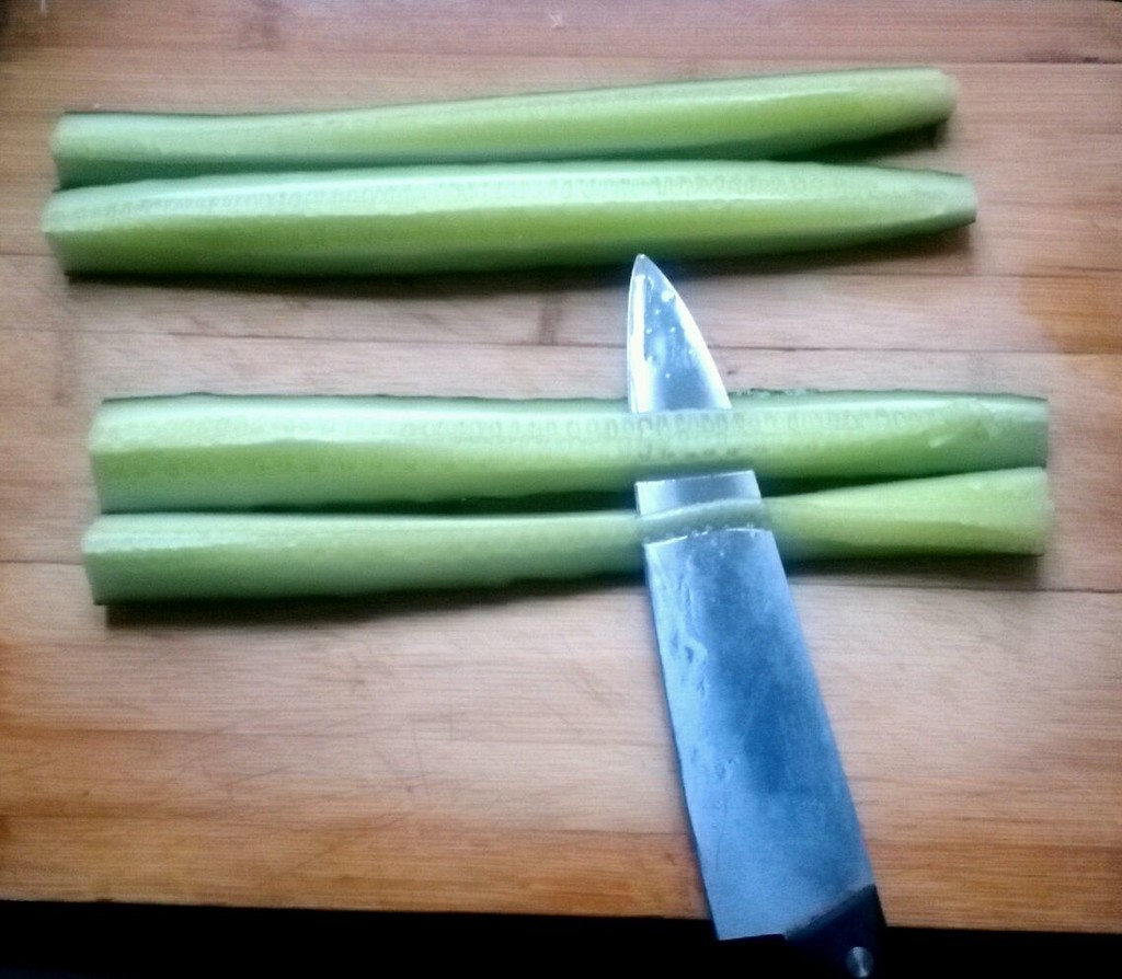 切黄瓜的刀法图片
