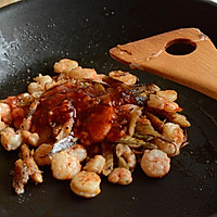 ＃夏日时光＃泰式甜辣酱拌沙丁鱼干虾仁的做法图解4