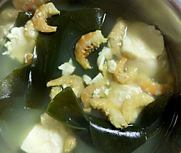 虾米豆腐海带汤的做法