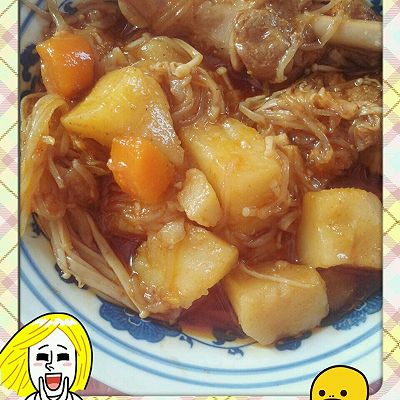 【苹婶厨房】韩国炒鸡汤