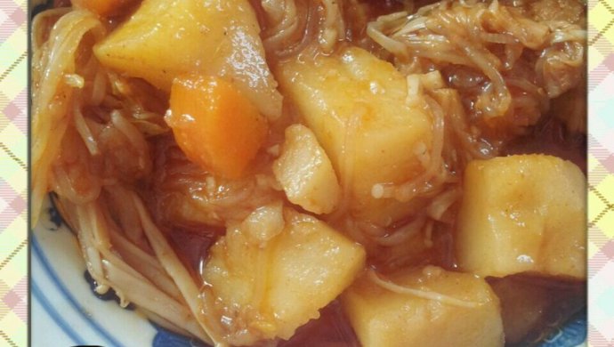 【苹婶厨房】韩国炒鸡汤