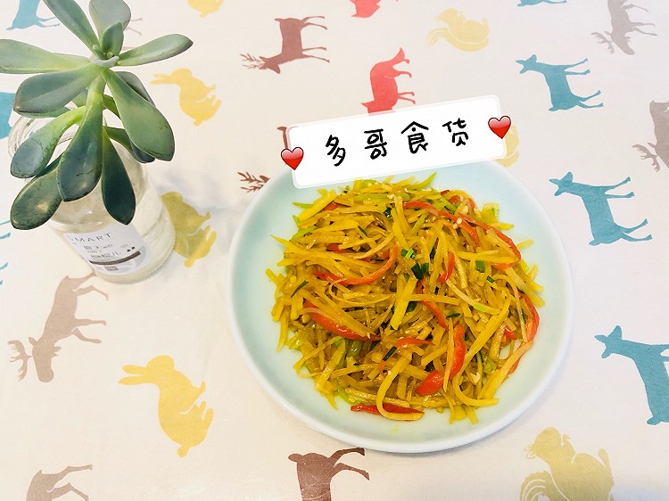 红烧土豆丝的做法