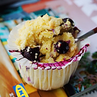 金顶酥粒蓝莓爆浆蛋糕#在“家”打造ins风美食#的做法图解17