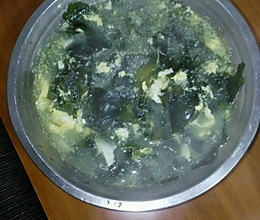 海藻蛋汤的做法