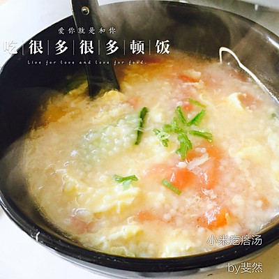 易上手的养胃小米疙瘩汤