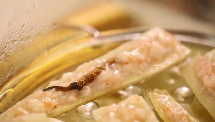 冬虫夏草虾滑蒸笋——便是我向往的美味