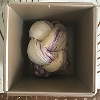 紫薯大理石纹吐司的做法图解17
