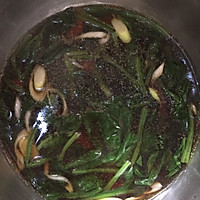 菠菜面条营养餐的做法图解4