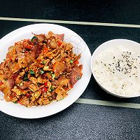 腊肉炒萝卜干的做法图解14