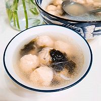 #刘畊宏女孩减脂饮食#简单美味的减脂粉丝虾丸汤的做法图解9