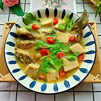 #东古滋味 幸福百味#黄鲴鱼炖豆腐，汤鲜肉嫩超美味的做法图解17