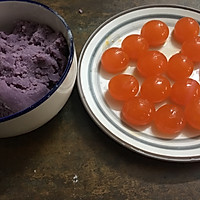 新尝（广式紫芋蛋蛋月饼）的做法图解4