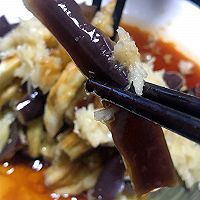 #童年不同样，美食有花样#蒜蓉手撕茄子的做法图解9