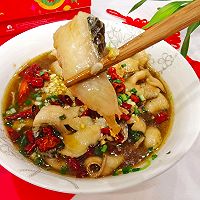 #寻味外婆乡，香聚中国年#超级下饭又美味的水煮黑鱼片的做法图解11