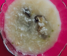 香菇鸡肉粥 剩饭版的做法