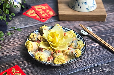 花开富贵白玉卷