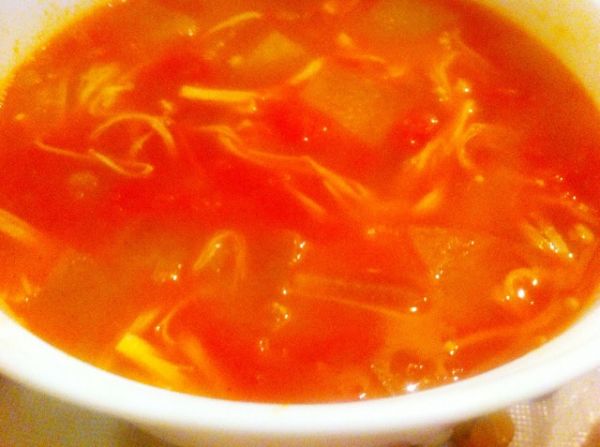金针菇番茄冬瓜汤