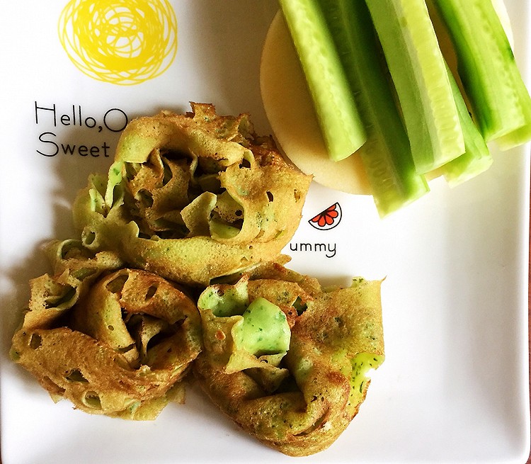 花朵小餐饼——非常适合做早餐的做法