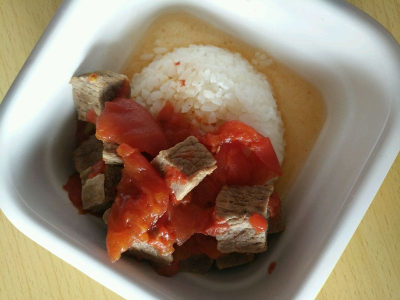 番茄炖牛肉烩饭