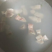 四季豆烧肉的做法图解1