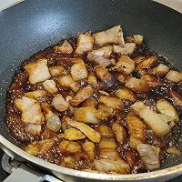 #金龙鱼橄榄油调和油520美食菜谱#笋干焖肉的做法图解4