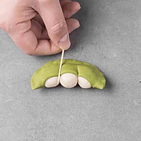 一个伪装豌豆荚的小馒头【敲可爱】的做法图解8