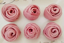 #精品菜谱挑战赛#紫薯玫瑰花的做法