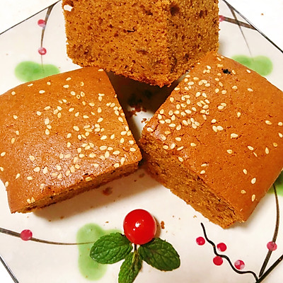 香甜松软枣糕