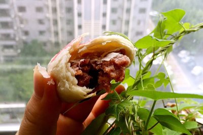 玫瑰花鲜花饼