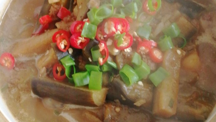 咸鱼茄子煲
