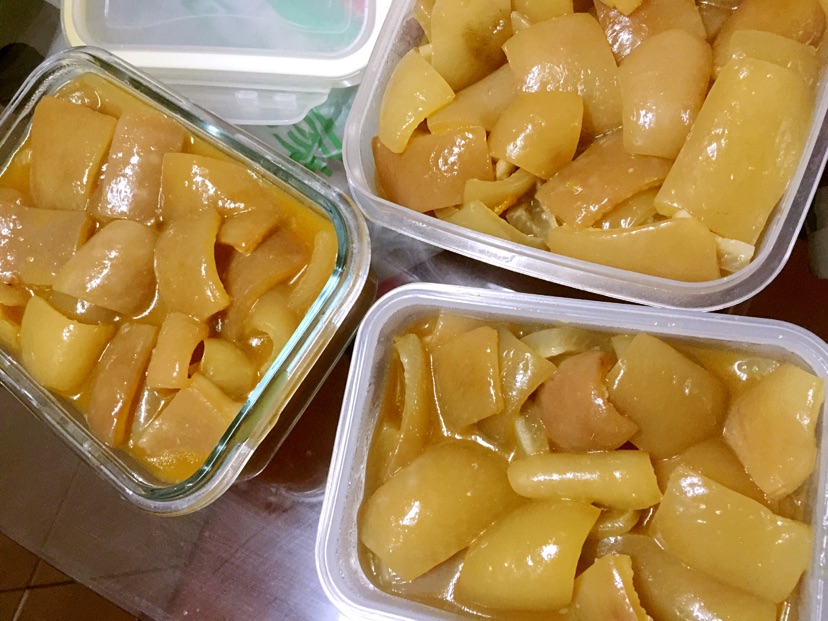 肉皮冻的做法图解4